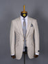 Costume 2 pièces blanc motif 1 bouton pour homme COSTUMES 2 PIECES V.I.P MOUBARAK SHOP