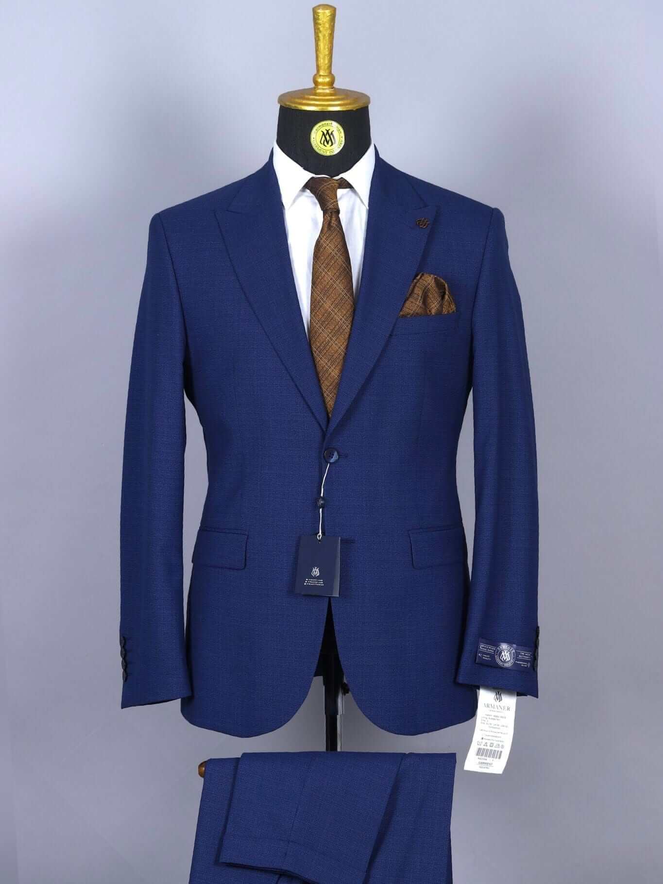 Costume 2 Pieces Bleu Cobalt