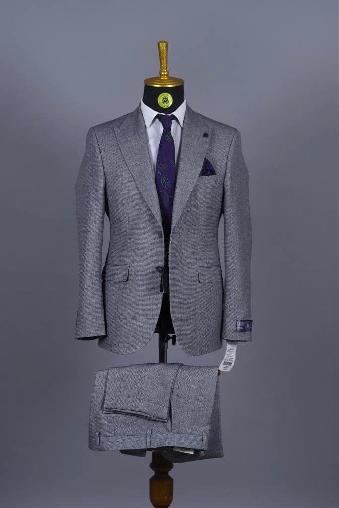 Costume 2 Pieces Gris Clair V.I.P