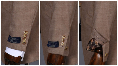 Costume 2 Pièces kaki 1 bouton pour homme COSTUMES 2 PIECES V.I.P MOUBARAK SHOP