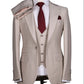 Costume 3 Pieces Blanc de Lin Un Bouton pour homme à Dakar au Senegal COSTUMES 3 PIÈCES MOUBARAK SHOP