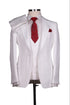 Costume 3 Pieces Blanc Un Bouton pour homme à Dakar au Senegal COSTUMES 3 PIÈCES MOUBARAK SHOP