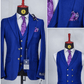 Meilleures offres sur Ensemble de costume bleu 3 pièces avec boutons dorés COSTUMES 3 PIÈCES MOUBARAK SHOP