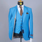Ensemble costume 3 Pieces Bleu Ciel pour homme à Dakar COSTUMES 3 PIÈCES MOUBARAK SHOP