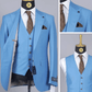Ensemble costume 3 Pieces Bleu Ciel pour homme à Dakar COSTUMES 3 PIÈCES MOUBARAK SHOP