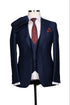 Costume 3 Pieces Bleu Marine Un Bouton pour homme à Dakar au Senegal COSTUMES 3 PIÈCES MOUBARAK SHOP