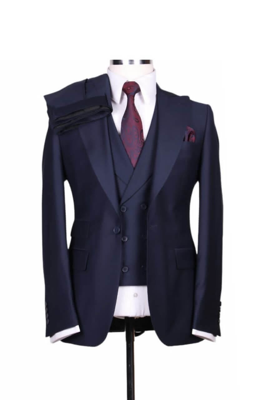 3 Piece Night Blue Suit