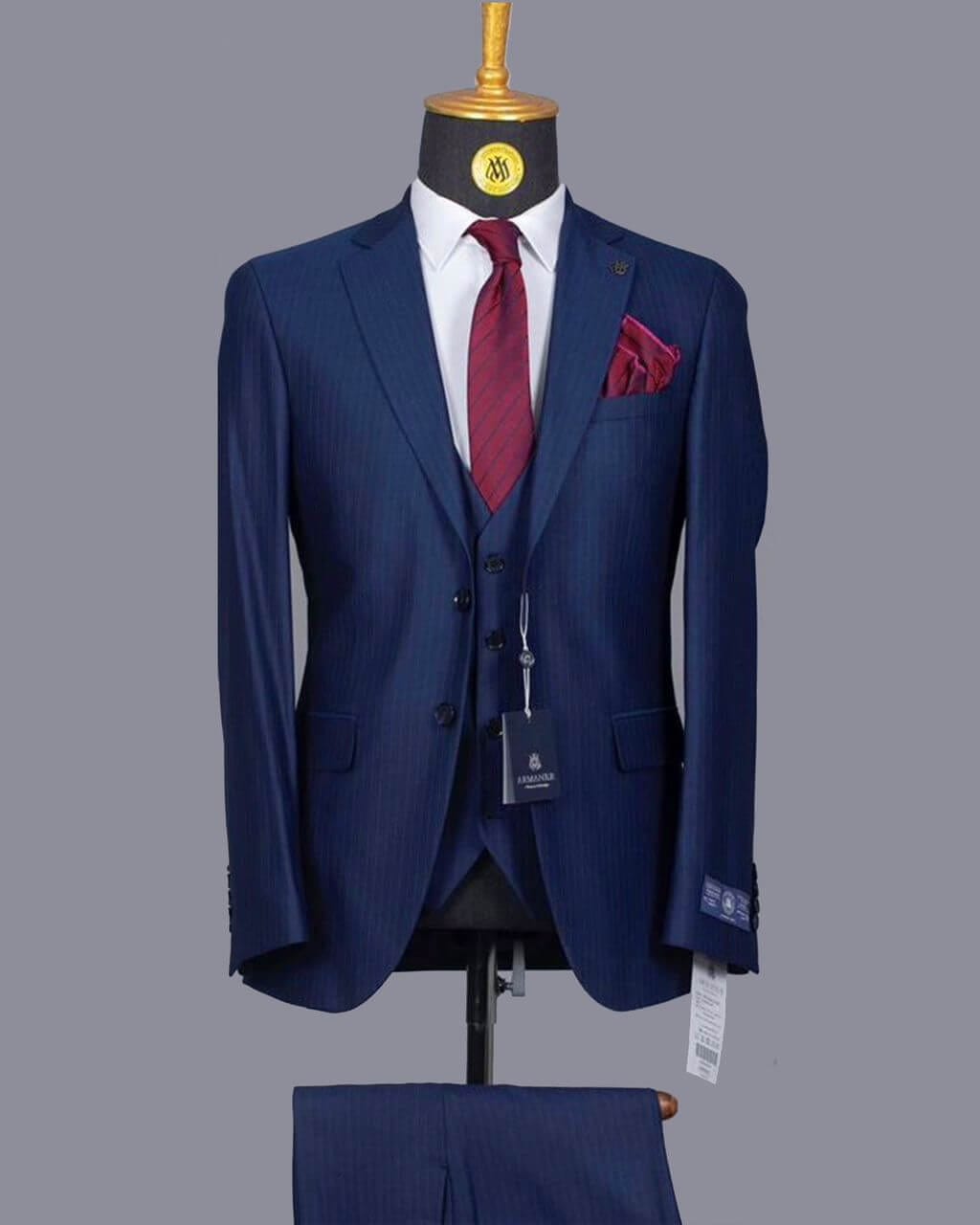 Costume 3 Pieces Bleu Nuit