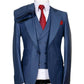 Costume 3 Pieces Bleu Prestige Un Bouton pour homme à Dakar au Senegal COSTUMES 3 PIÈCES MOUBARAK SHOP