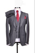 Costume 3 Pieces Gris Clair Un Bouton pour homme à Dakar au Senegal COSTUMES 3 PIÈCES MOUBARAK SHOP