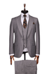 Costume 3 Pieces Gris Clair Un Bouton pour homme à Dakar au Senegal COSTUMES 3 PIÈCES MOUBARAK SHOP