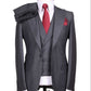 Costume 3 Pieces Gris Sombre Un Bouton pour homme à Dakar au Senegal COSTUMES 3 PIÈCES MOUBARAK SHOP