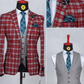 Ensemble de costume 3 pièces pour homme avec veste, pantalon et cravate COSTUMES 3 PIÈCES MOUBARAK SHOP