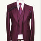 Costume 3 Pieces Rouge Bordeaux Un Bouton pour homme à Dakar au Senegal COSTUMES 3 PIÈCES MOUBARAK SHOP