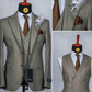 Ensemble de costume 3 pièces vert pâle pour homme : pour le gentleman moderne COSTUMES 3 PIÈCES MOUBARAK SHOP
