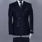 Costume Croisé Bleu Nuit Rayé pour homme à Dakar au Senegal COSTUMES CROISÉS MOUBARAK SHOP