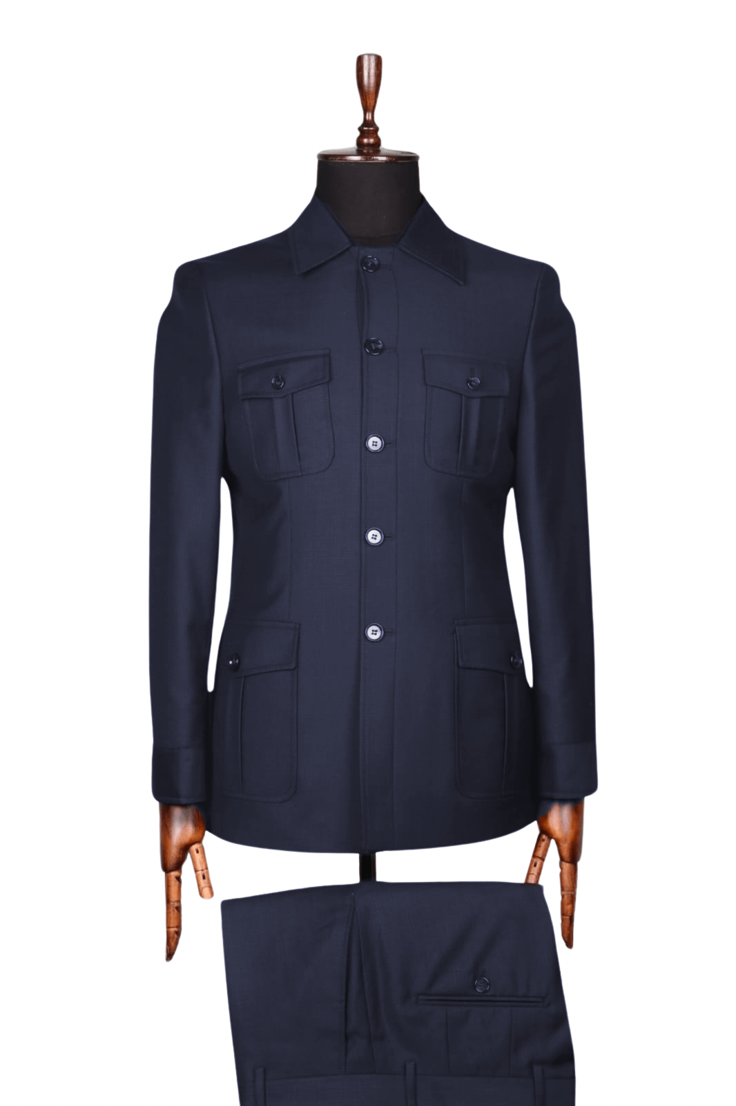 Costume Safari Bleu Nuit