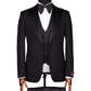 Ensemble smoking 3 pièces noir et pantalon de mariage noir SMOKINGS MOUBARAK SHOP