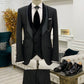 Ensemble smoking noir et pantalon de mariage noir SMOKINGS MOUBARAK SHOP