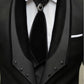 Ensemble smoking noir et pantalon de mariage noir SMOKINGS MOUBARAK SHOP
